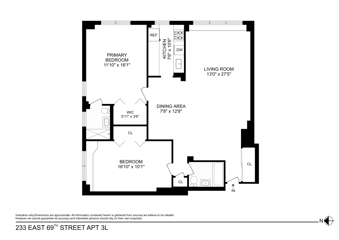 233 E 69TH Street 3L