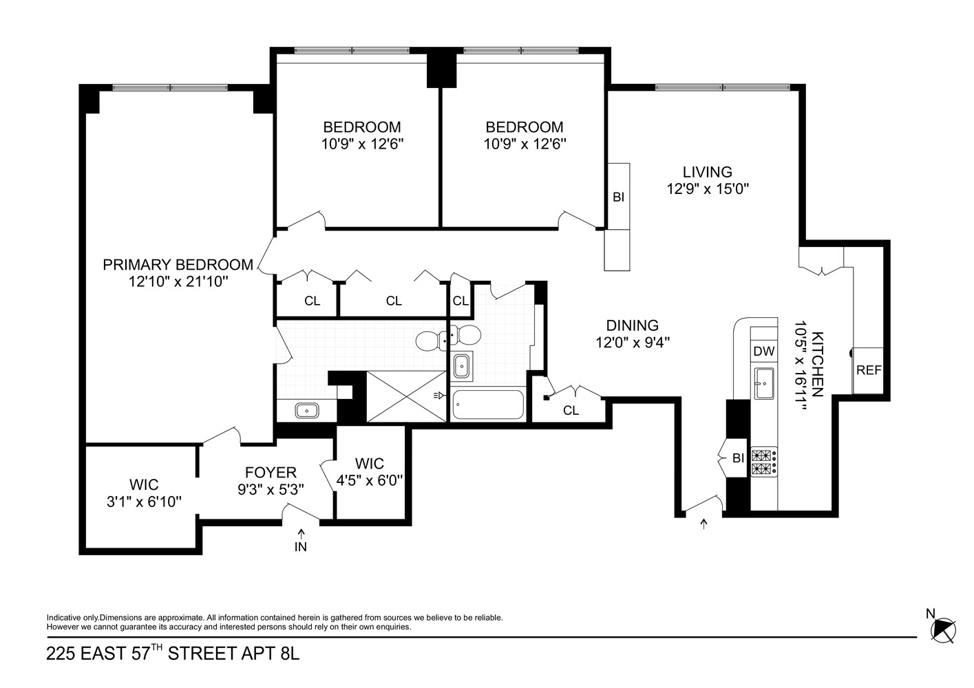 225 E 57TH Street 8LS