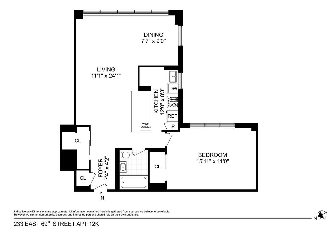 233 E 69TH Street 12K