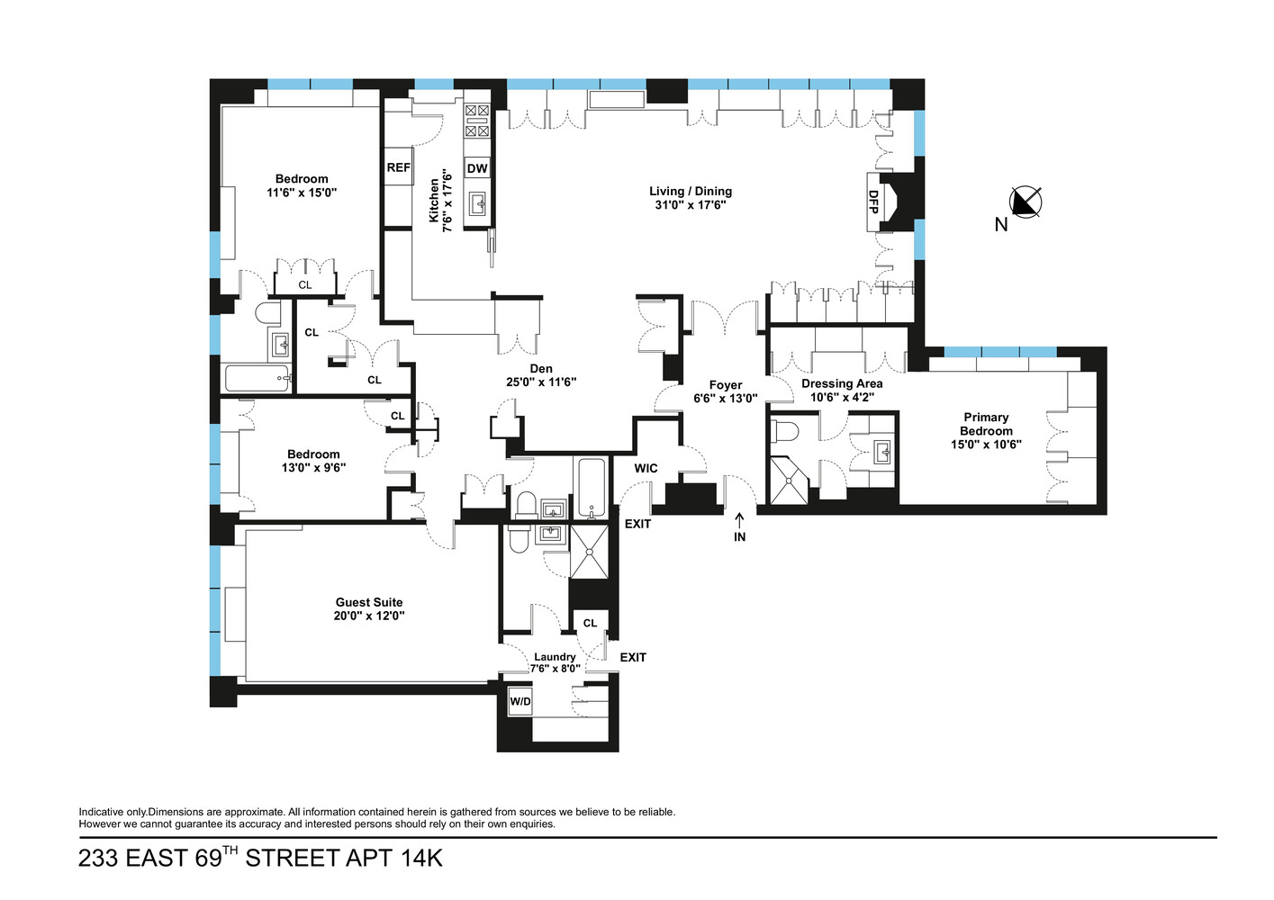 233 E 69TH Street 14K