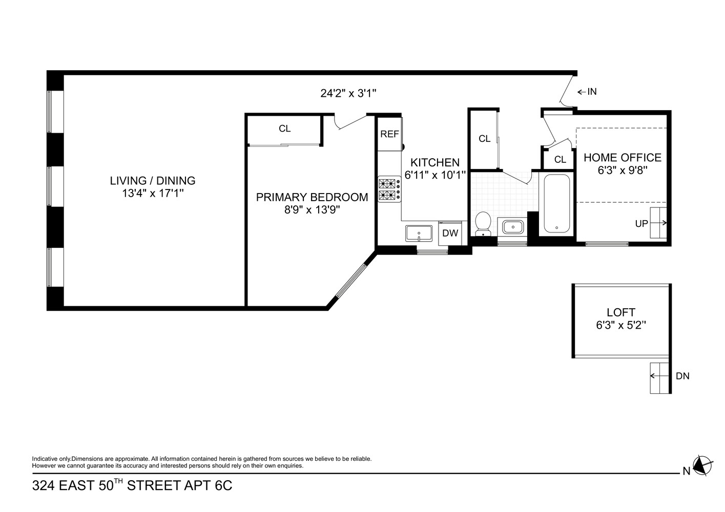 324 E 50TH Street 6C