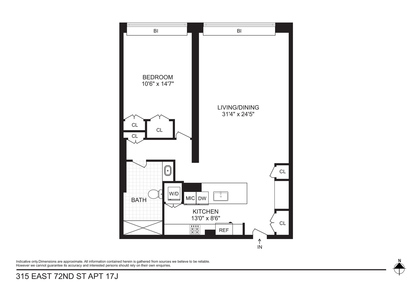 315 E 72ND Street 17J