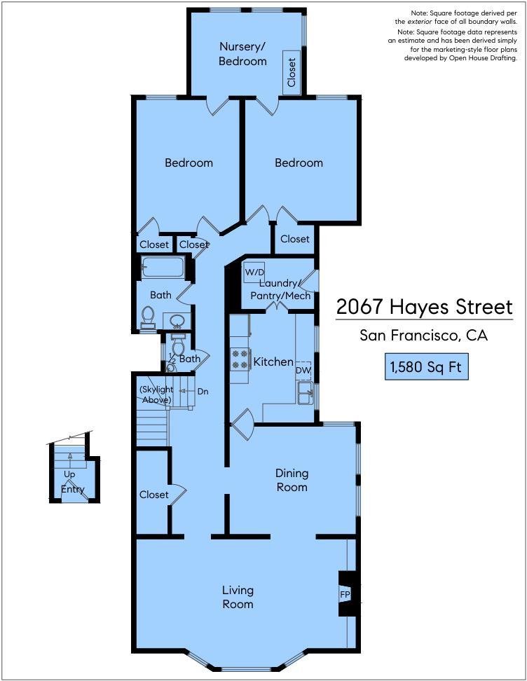 2067 Hayes Street Unit: Top