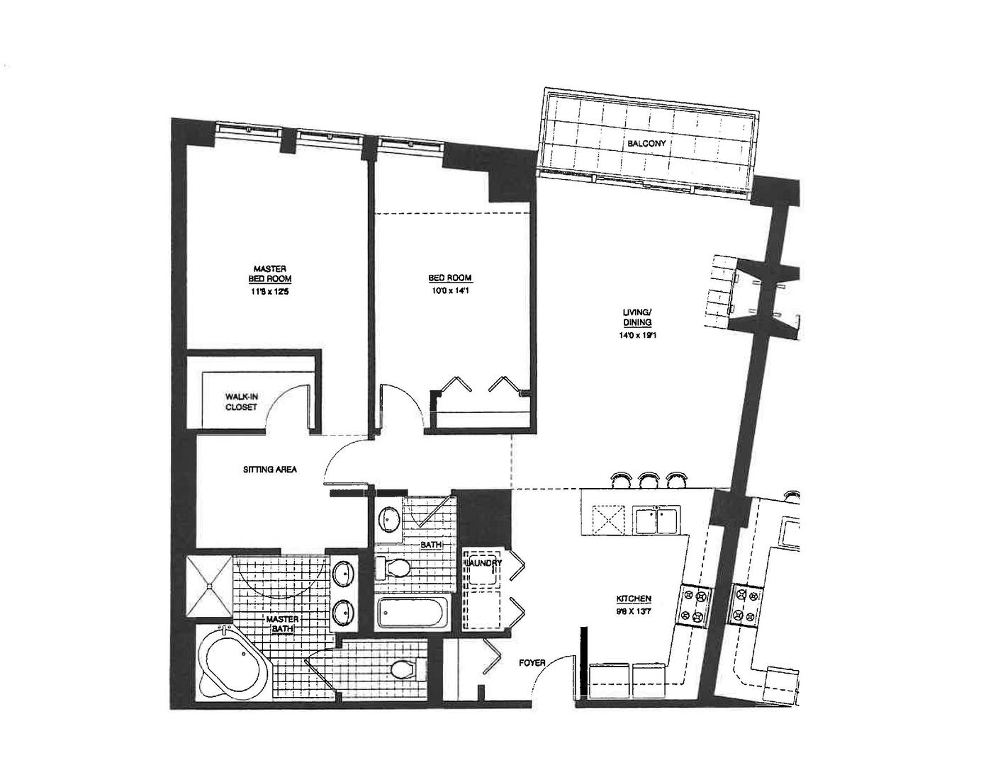 1515 S Prairie Avenue Unit: 508