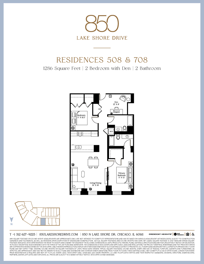 850 N Lake Shore Drive Unit: 508