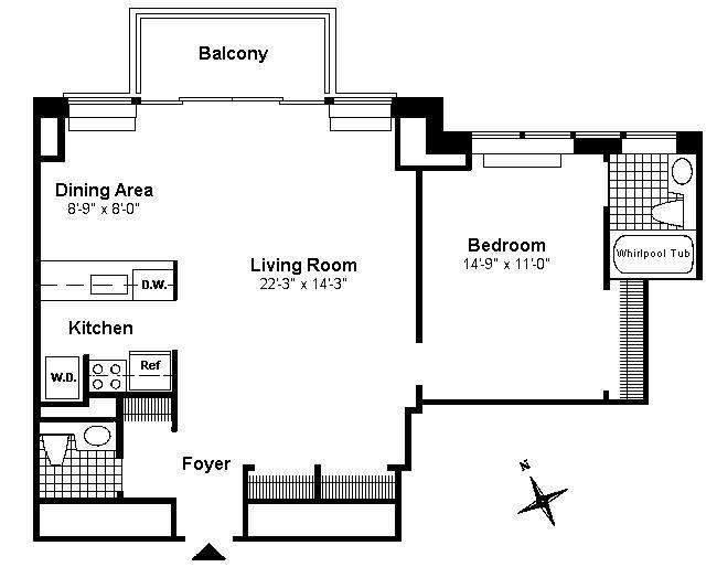 161 W 61st Street 24-E