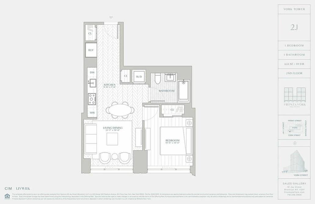 115 York Street 2J