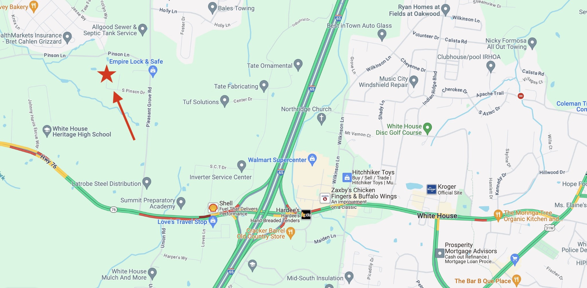 0 South Pinson Drive