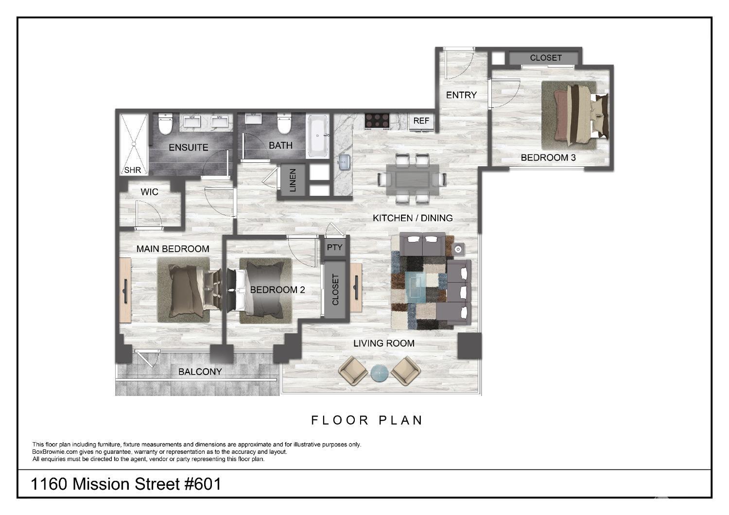 1160 Mission Street Unit: 601