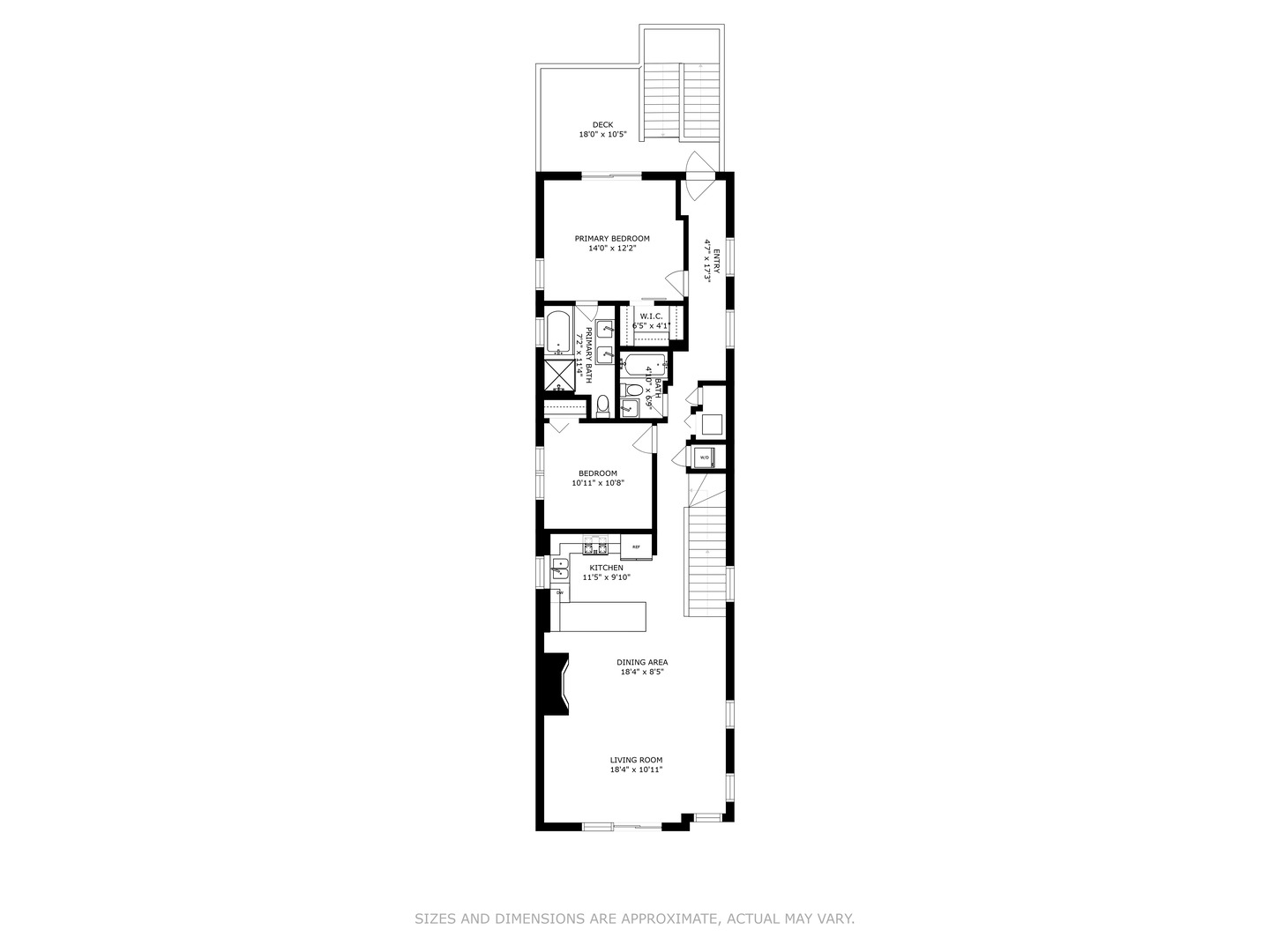 864 N PAULINA Street Unit: 3