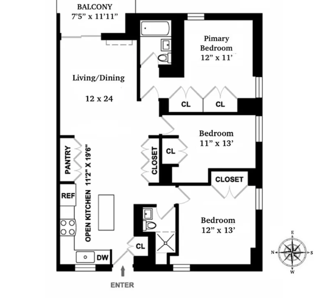 100 W 94TH Street 8G