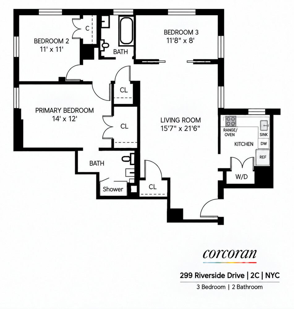 299 RIVERSIDE Drive 2C