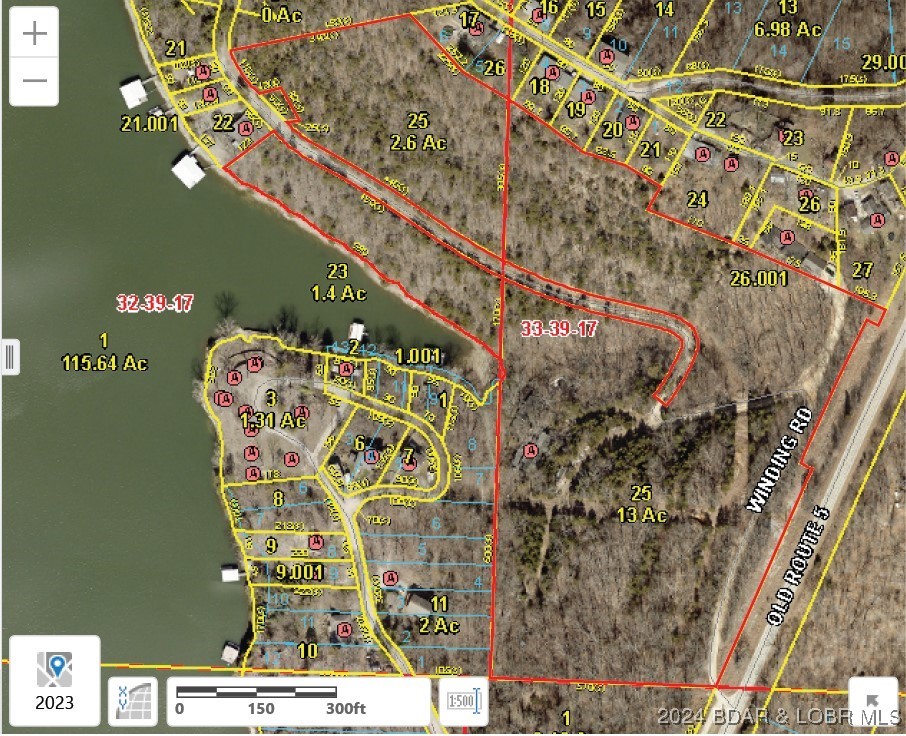 17+/- Acres Winding Road