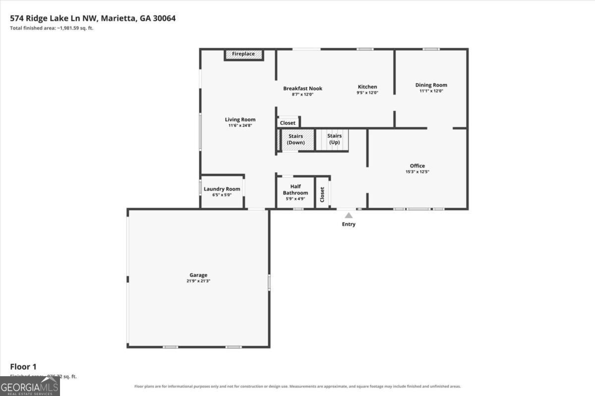 574 Ridge Lake Lane NW