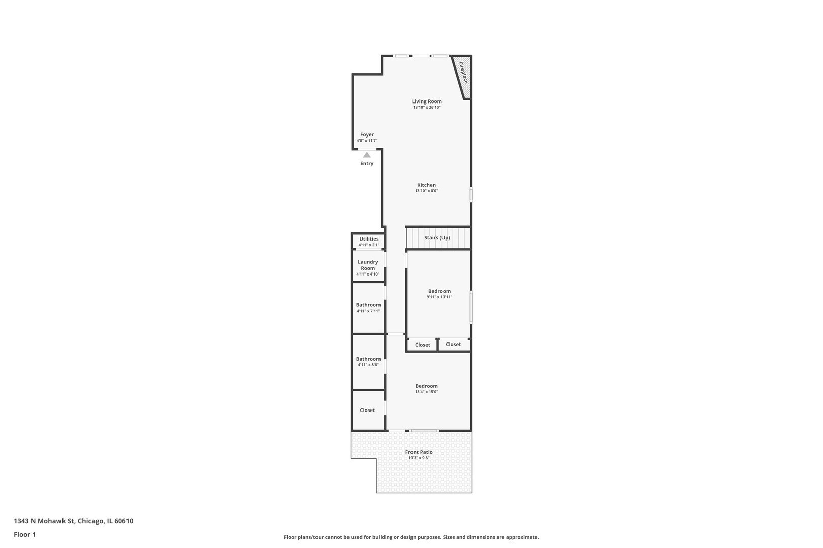 1343 N MOHAWK Street Unit: 3N