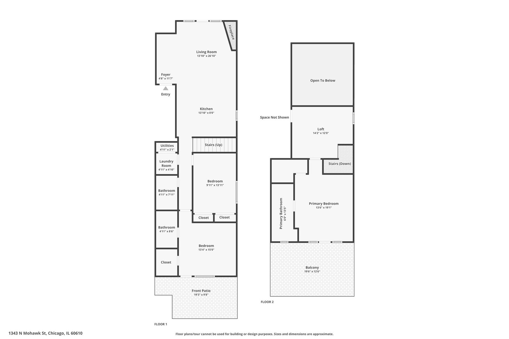 1343 N MOHAWK Street Unit: 3N