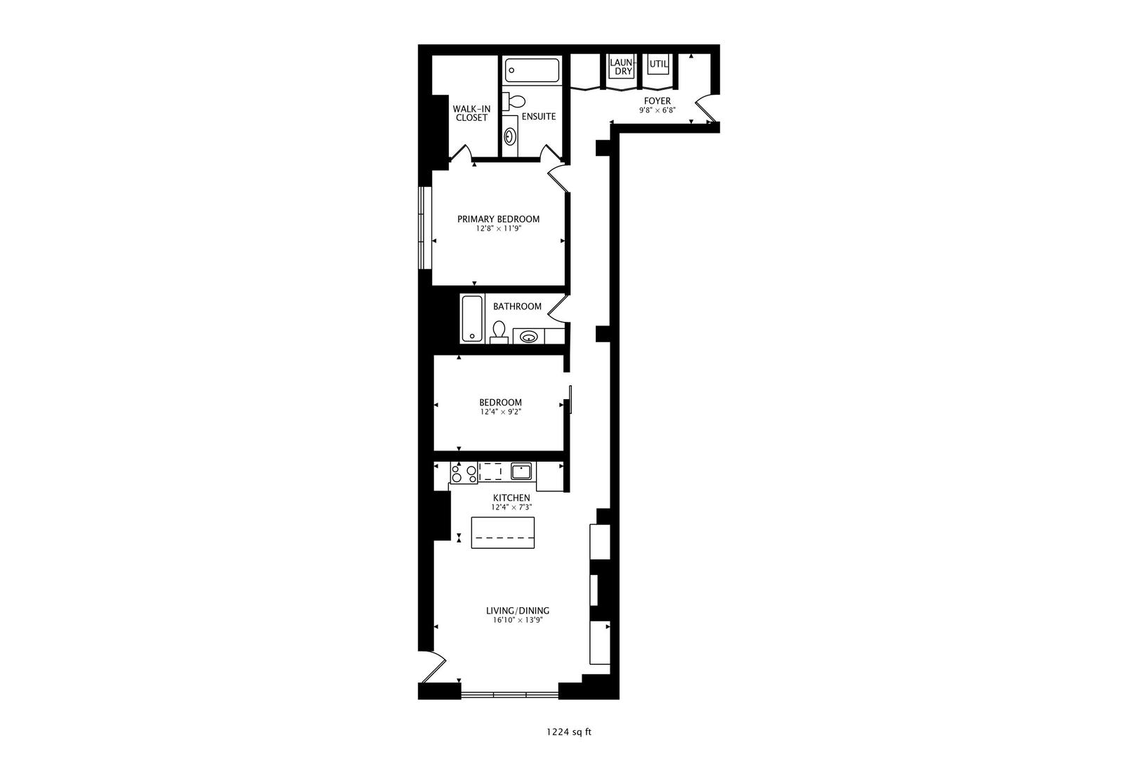 1250 W Van Buren Street Unit: 1A