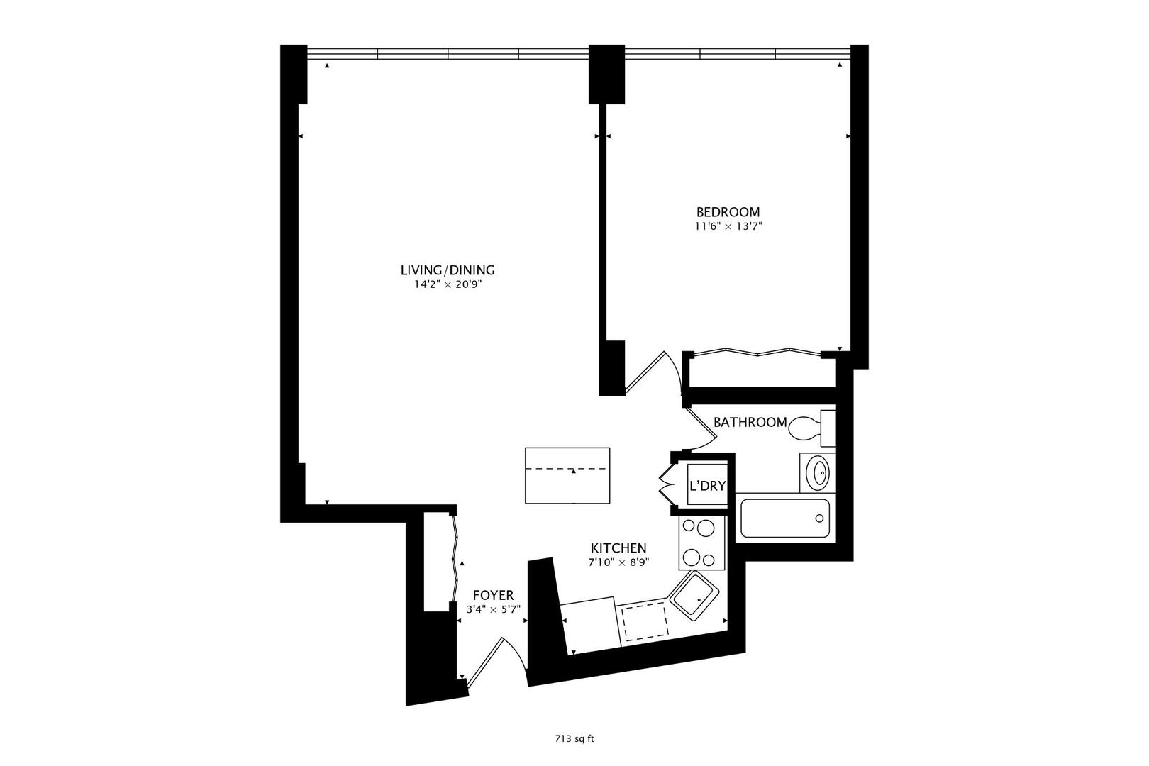 2930 N Sheridan Road Unit: 1205