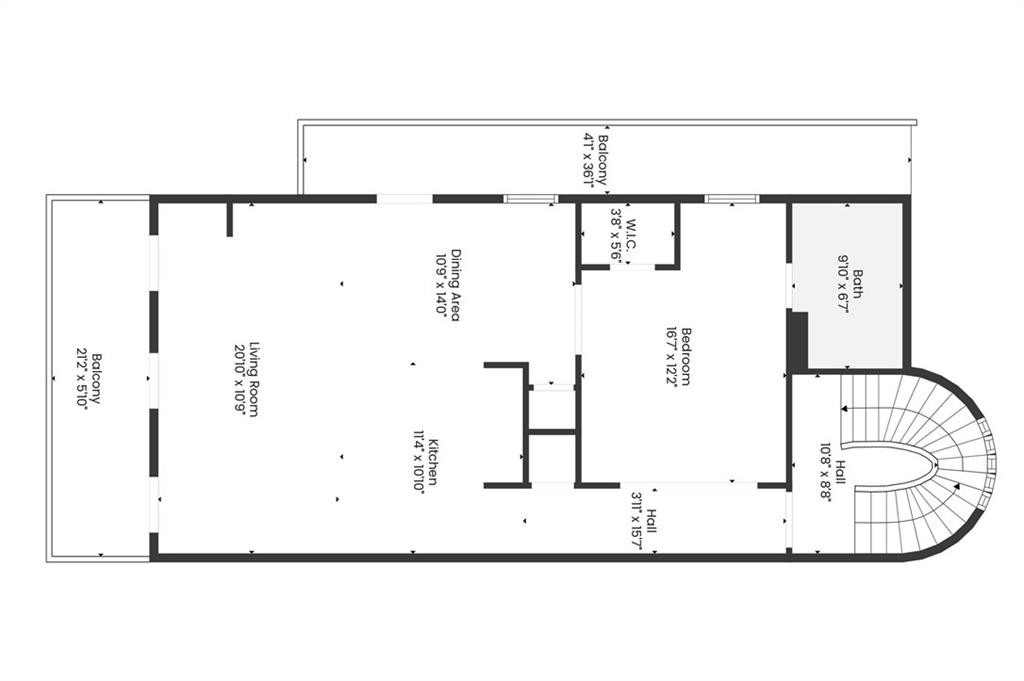 1022 ST. PETER Street 201