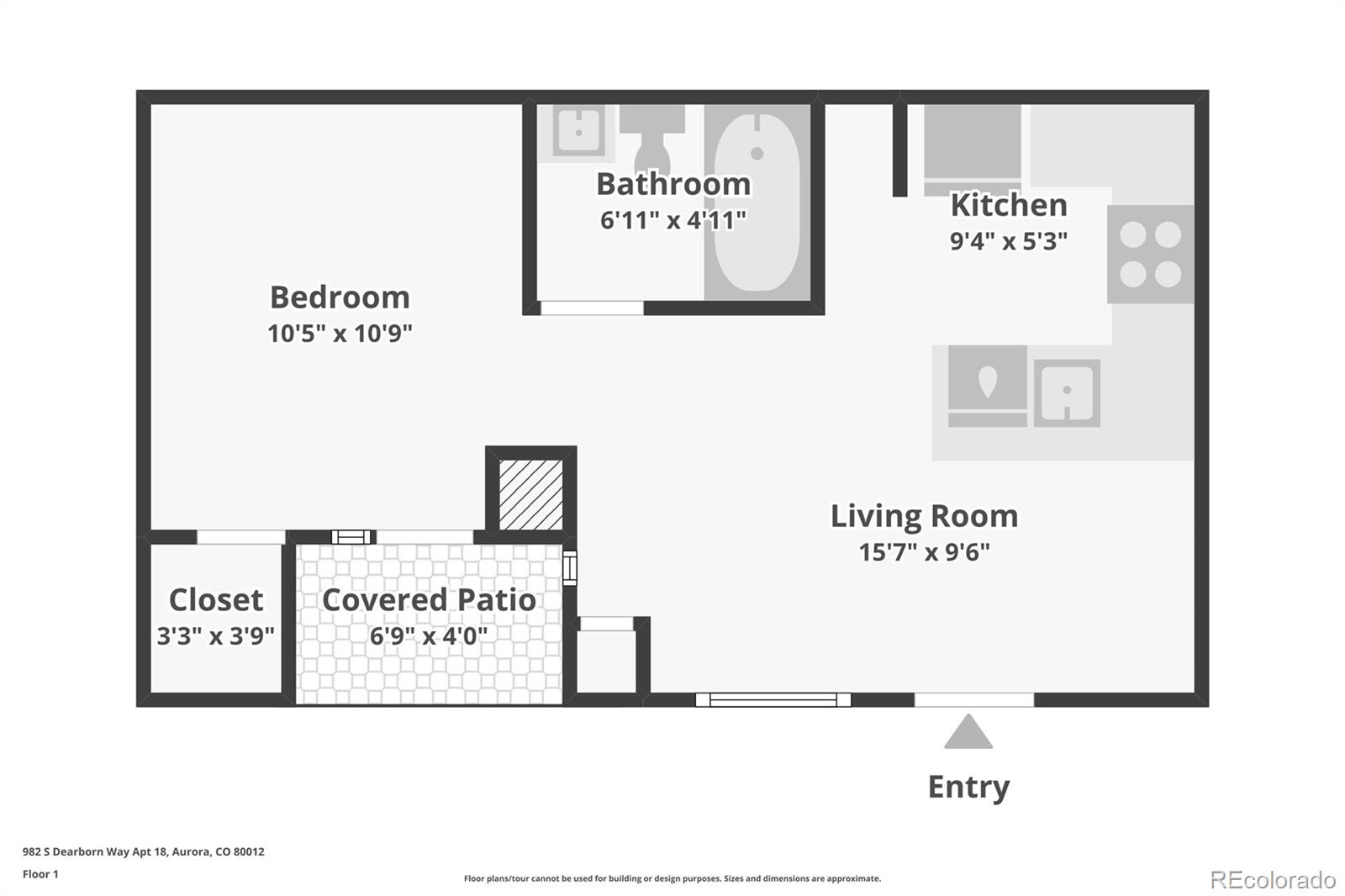 982 S Dearborn Way Unit: 18