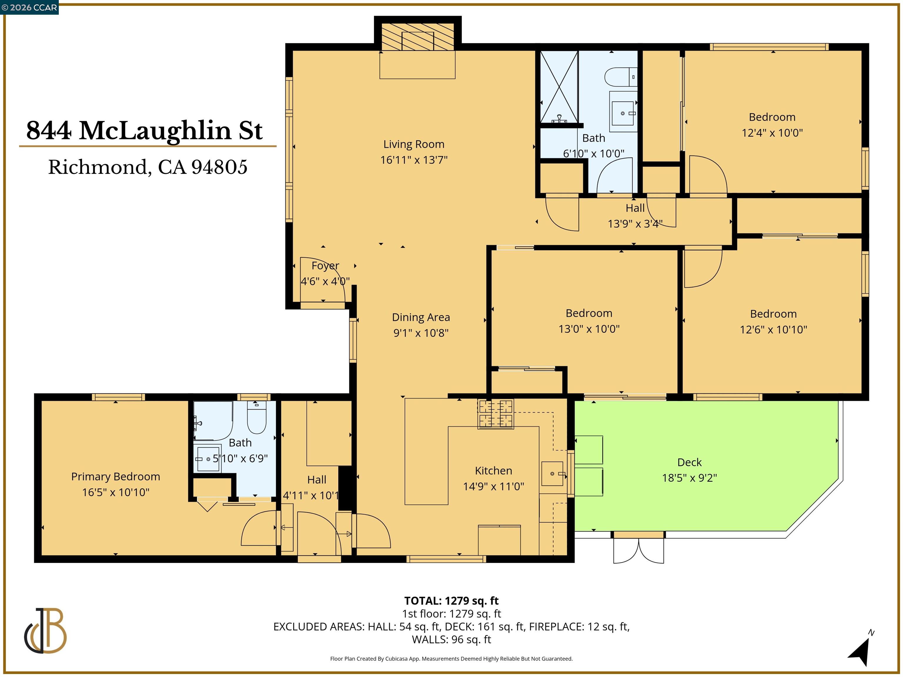 844 Mclaughlin St