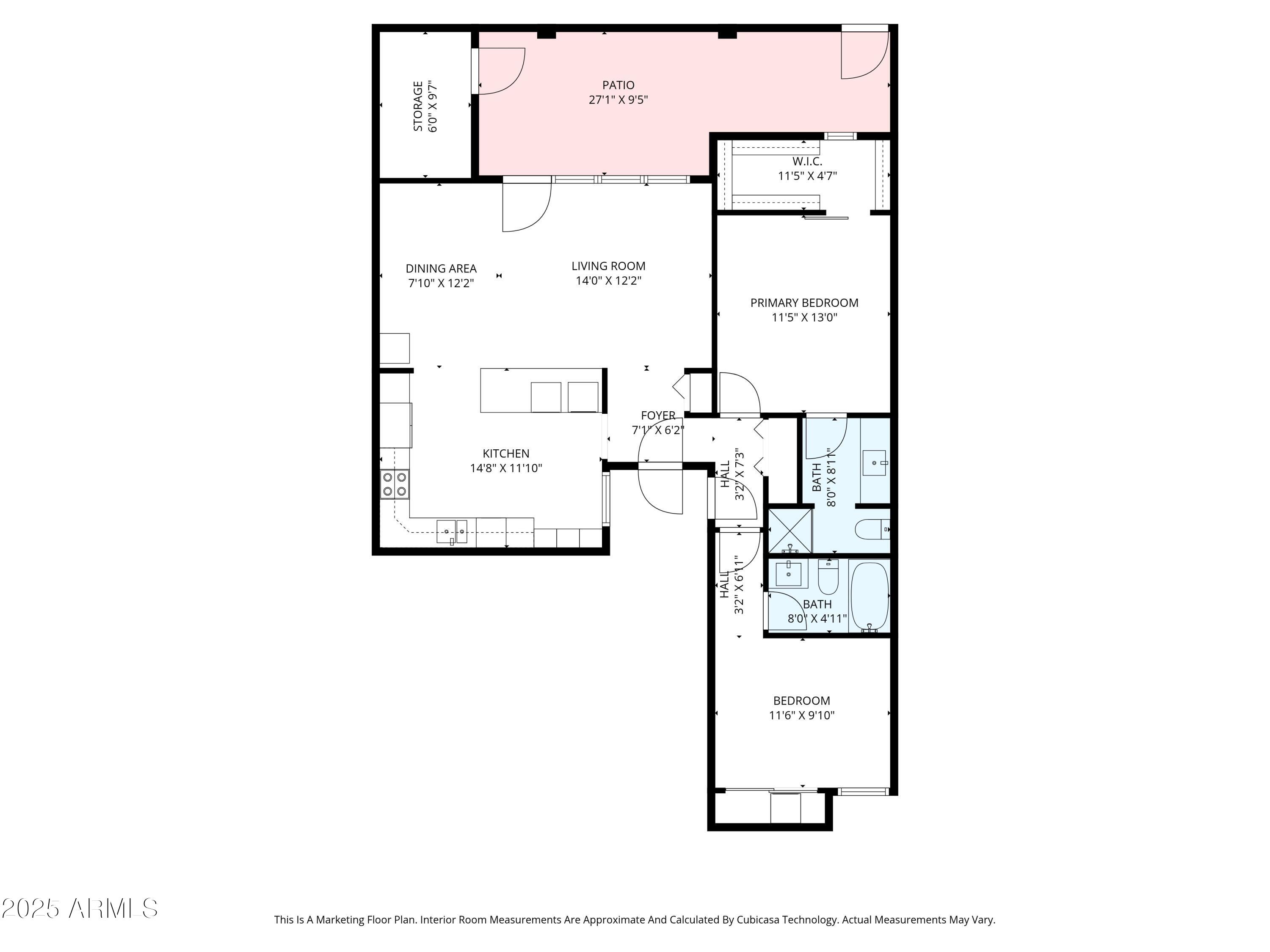 1643 E BORGHESE Place