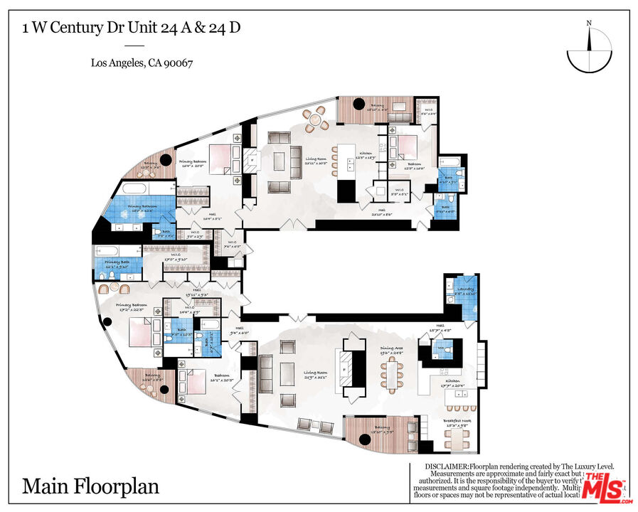 1 W Century Dr Unit: 24A & 24D