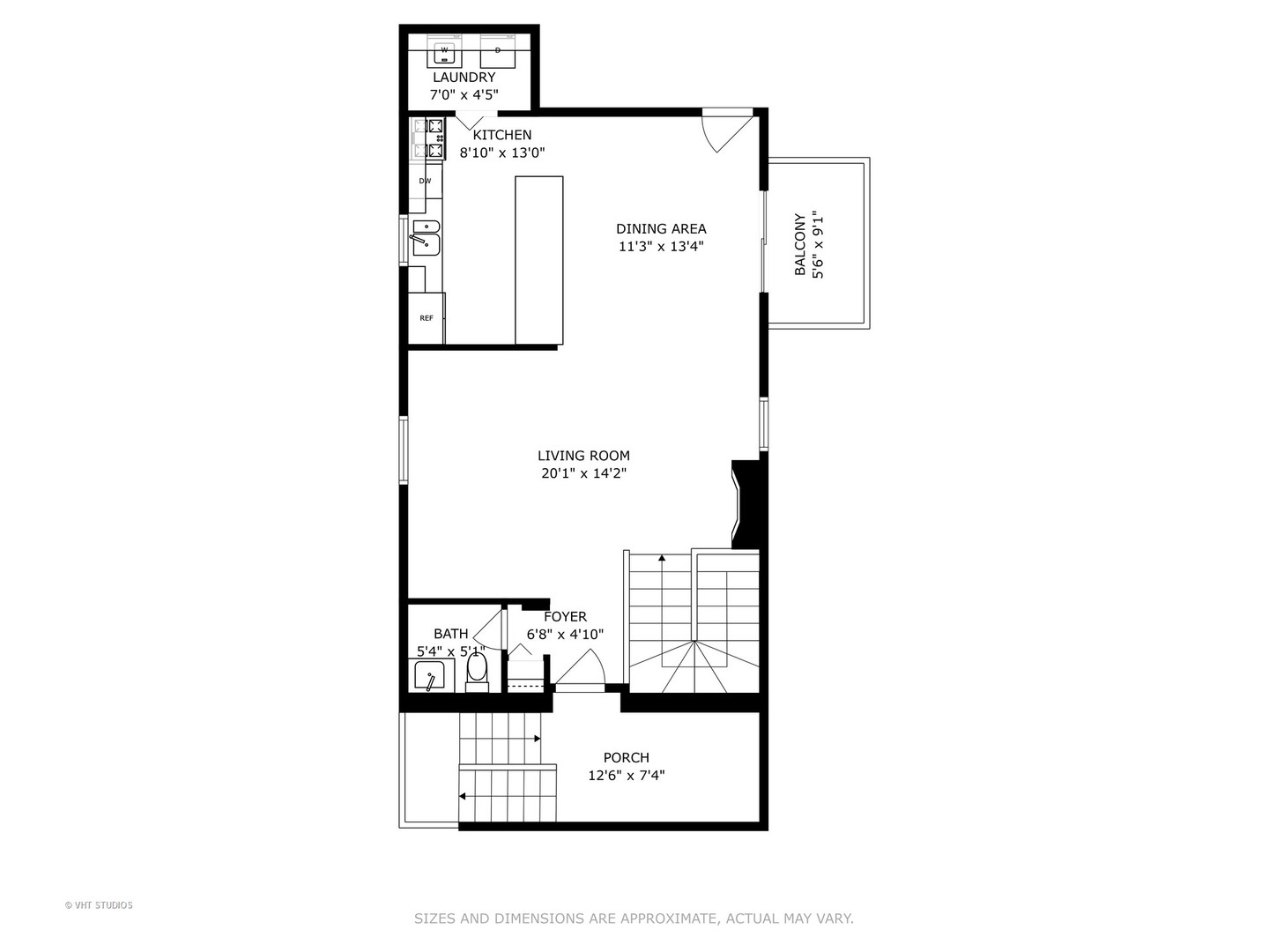 1712 N Wood Street Unit: 1W