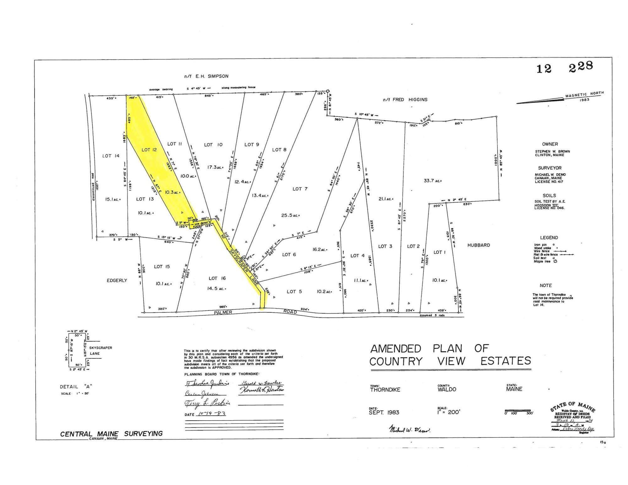 Lot 12 Moulton Hill Lane