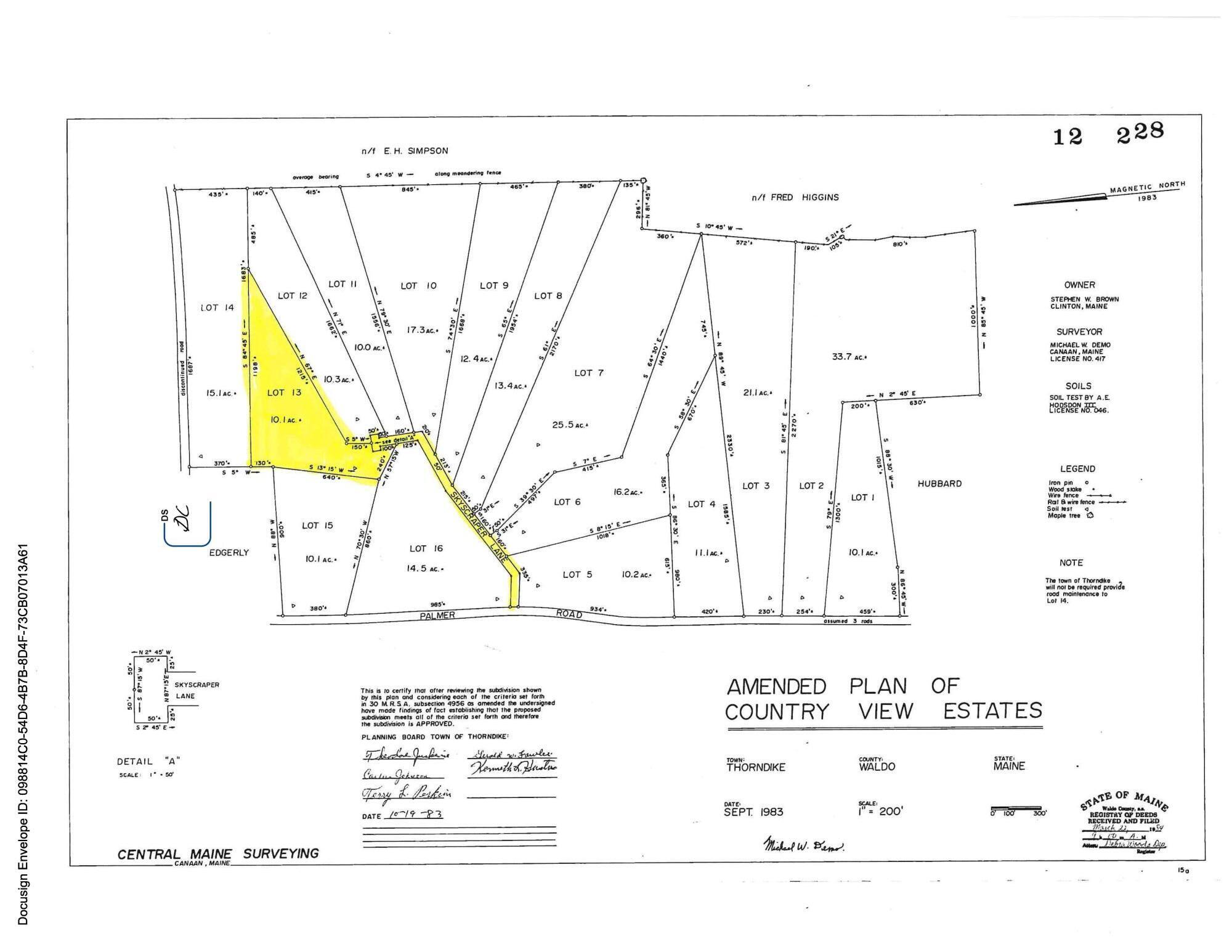 Lot 13 Moulton Hill Lane