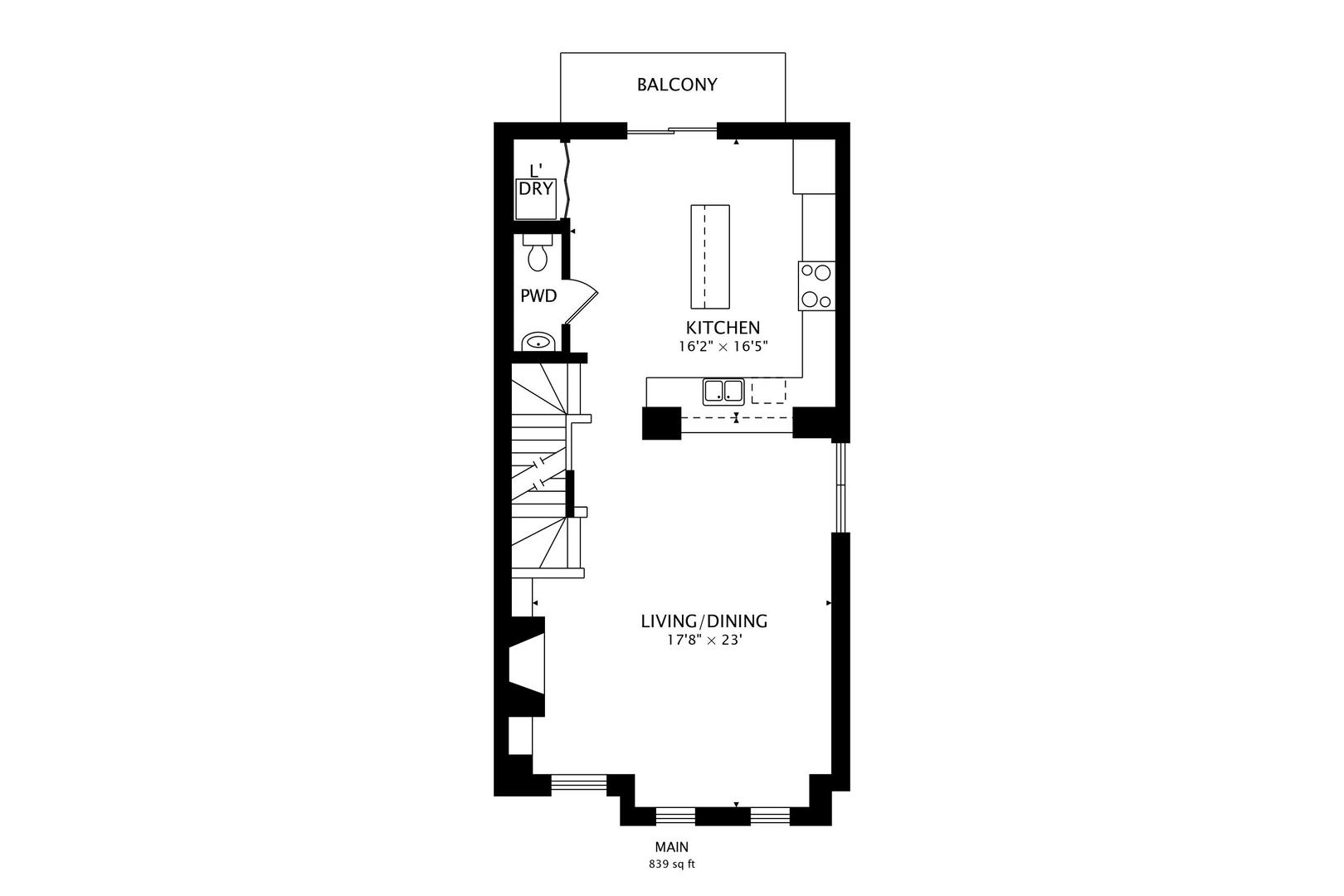 955 W 36th Place Unit: 3