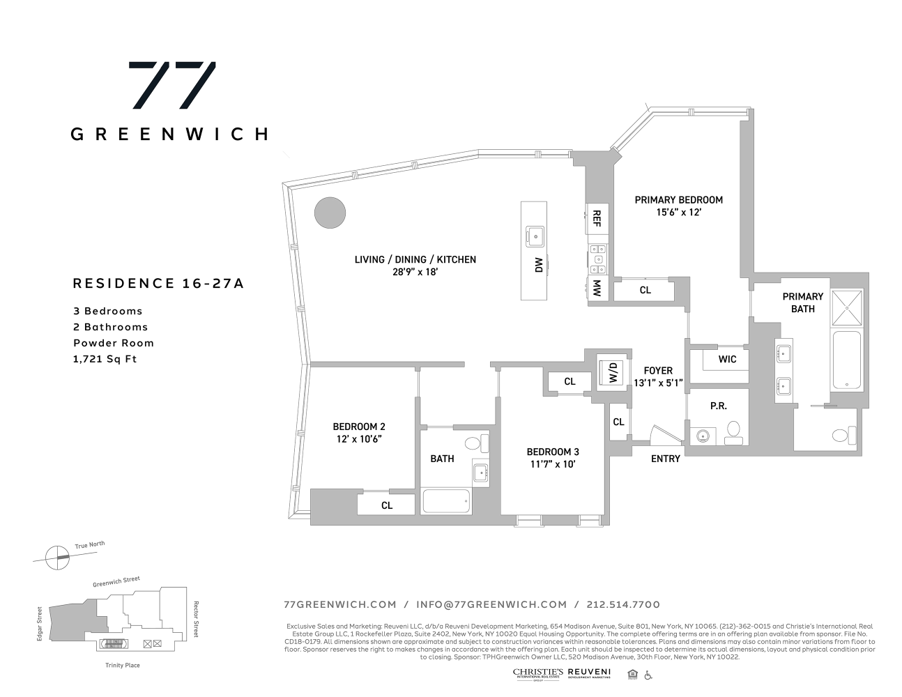 77 GREENWICH Street 23A