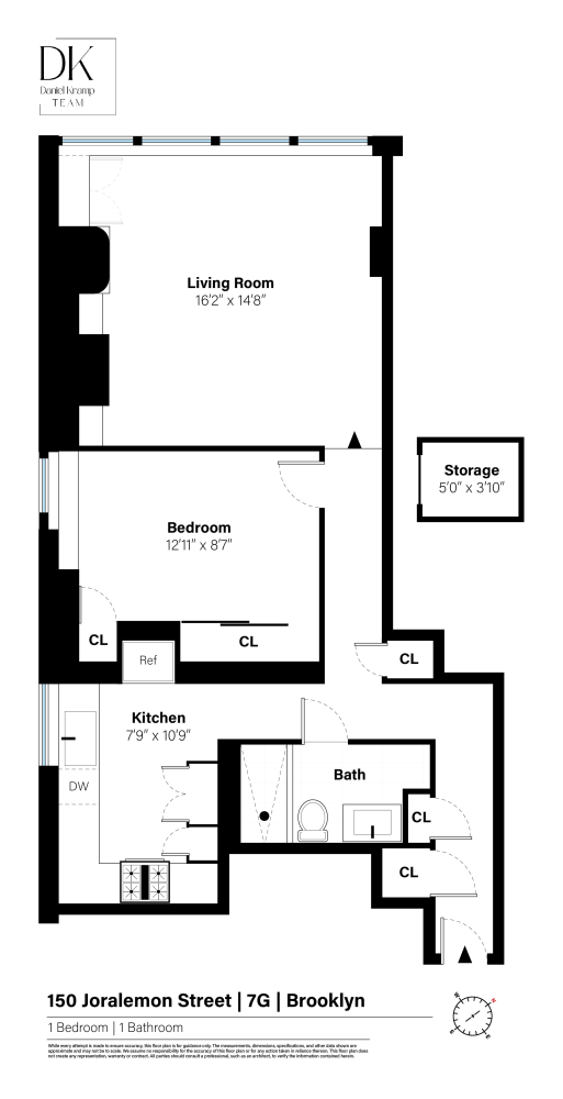 150 JORALEMON Street 7G