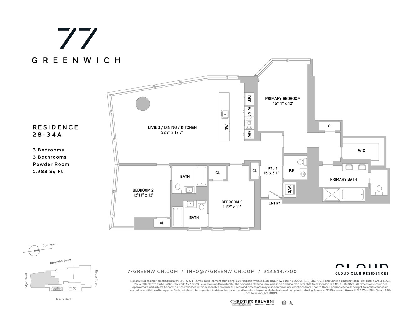 77 GREENWICH Street 33A