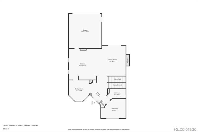 1011 S Valentia Street Unit: 43