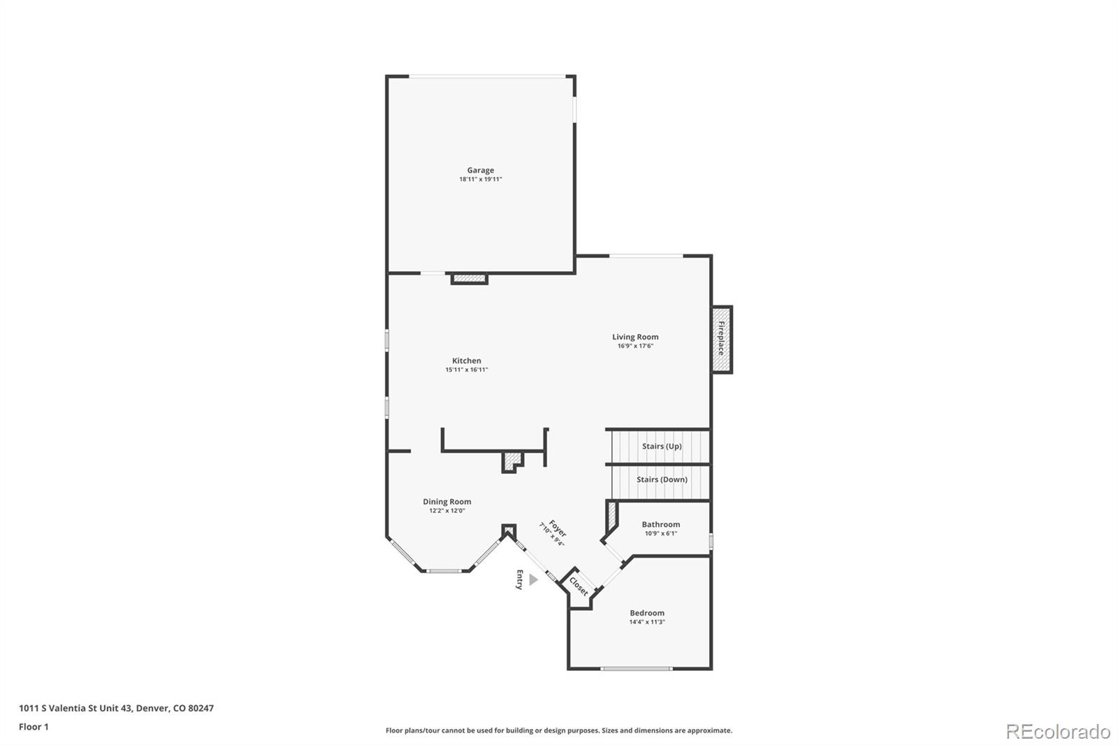 1011 S Valentia Street Unit: 43