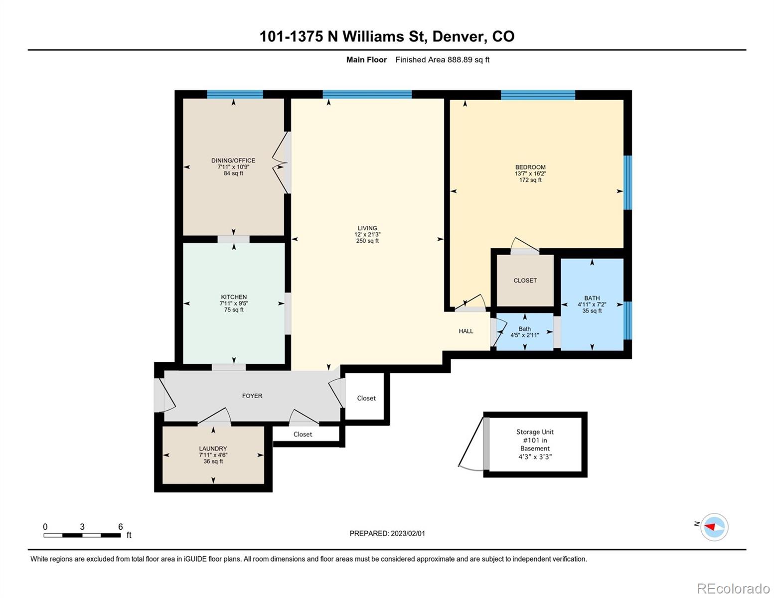 1375 N Williams Street Unit: 101