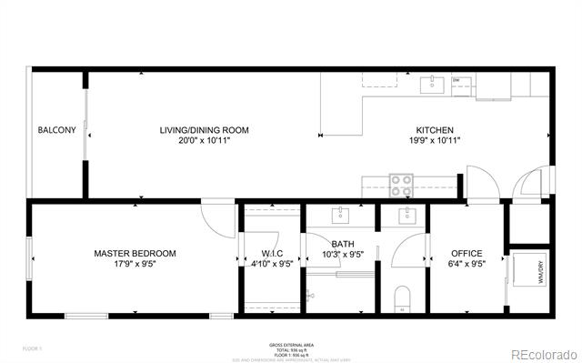 2550 Lawrence Street Unit: RB308