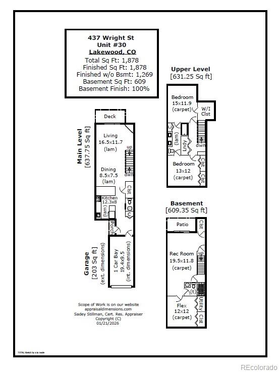 437 Wright Street Unit: 30
