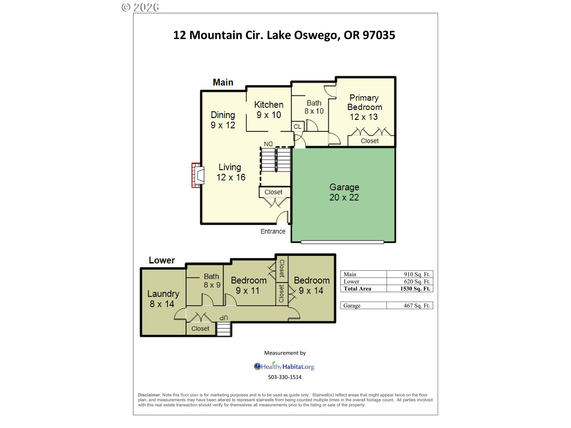 12 MOUNTAIN CIR