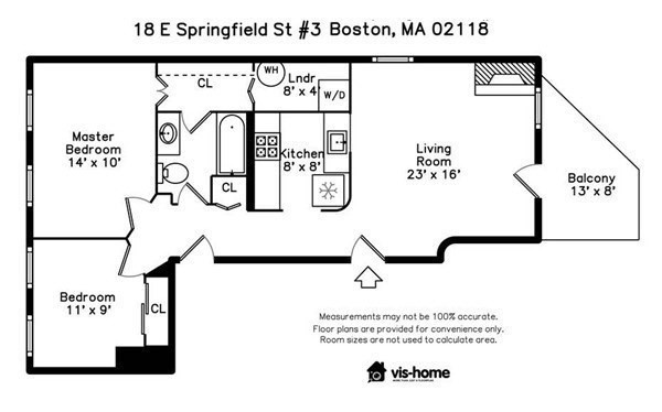 18 East Springfield St # 3 Unit: 18-3