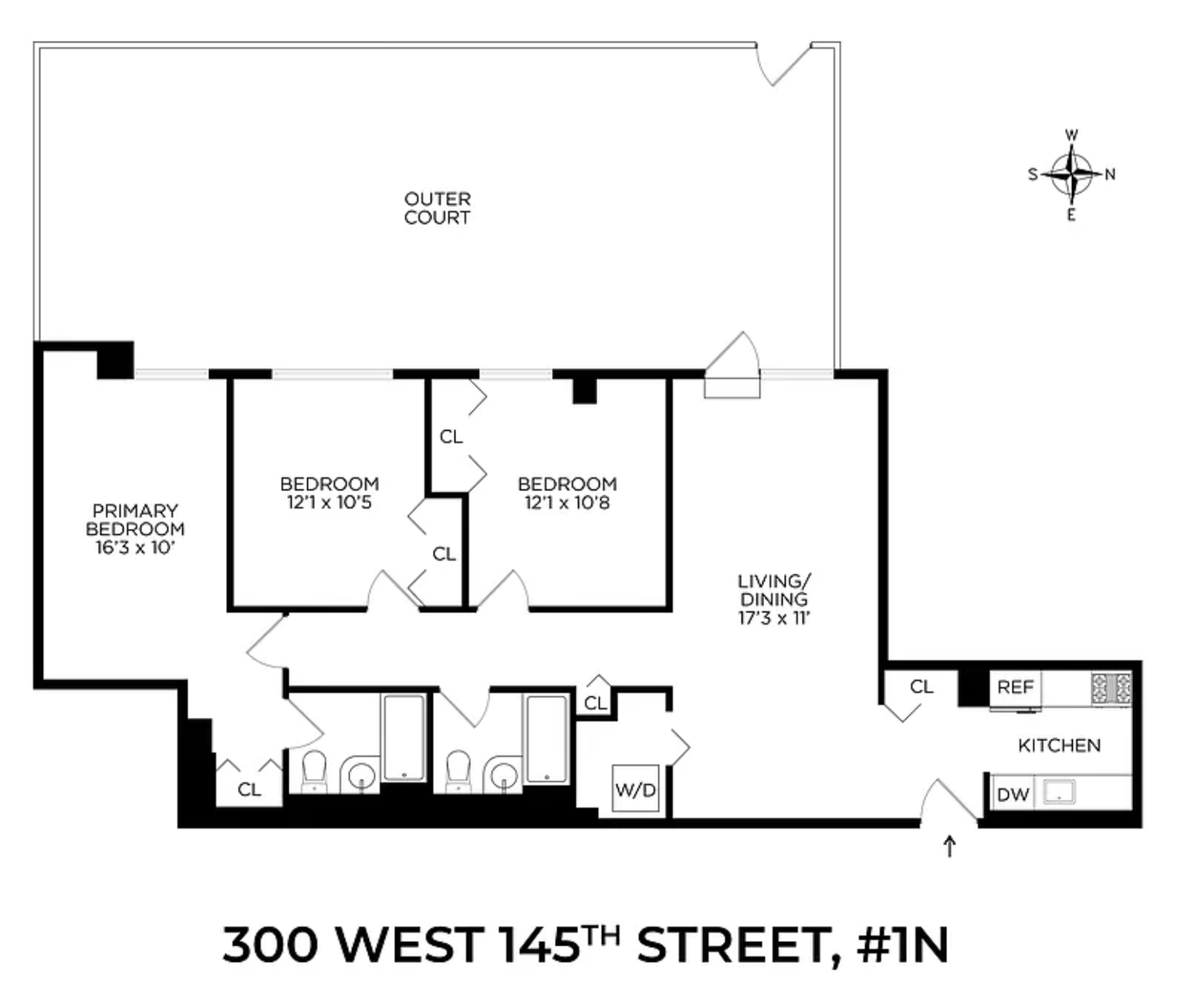 300 W 145th Street 1-N