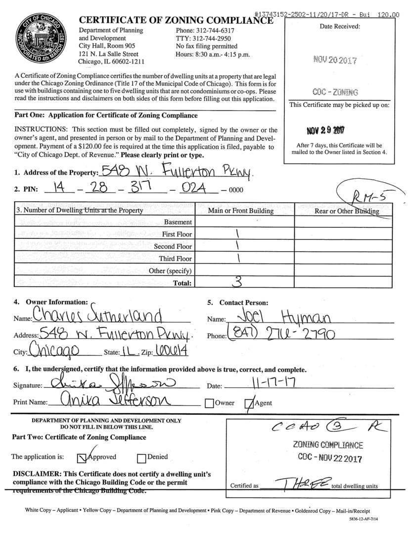 548 W Fullerton Parkway