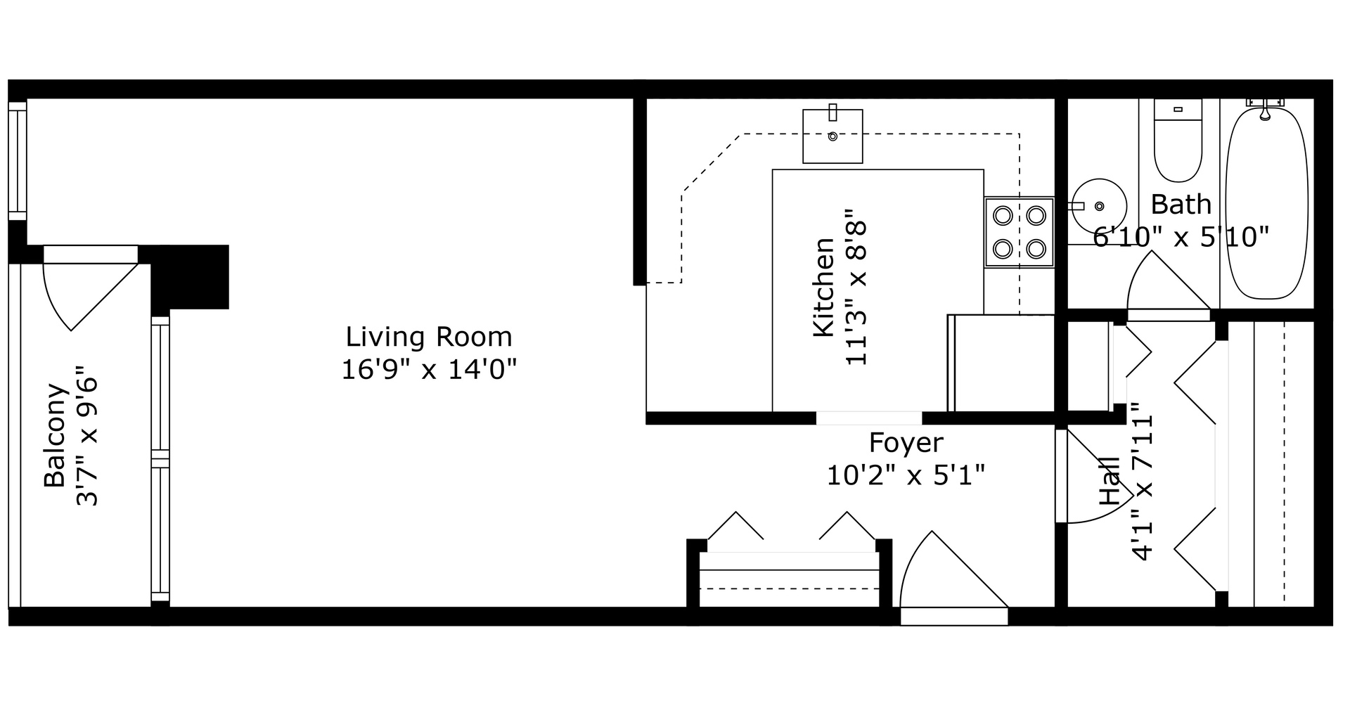 1030 N STATE Street Unit: 11M