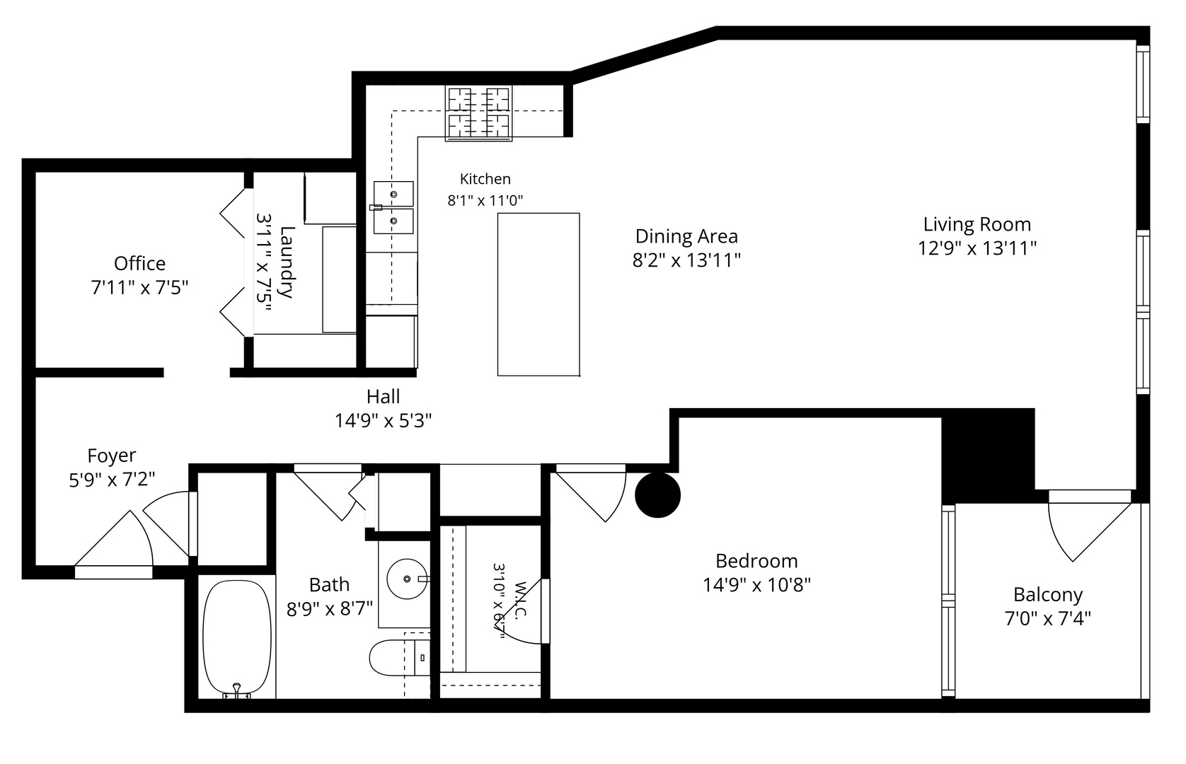 1255 S STATE Street Unit: 708