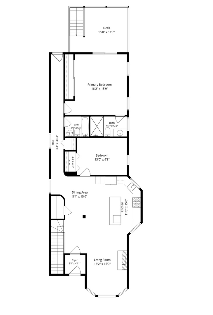 832 N Paulina Street Unit: 1