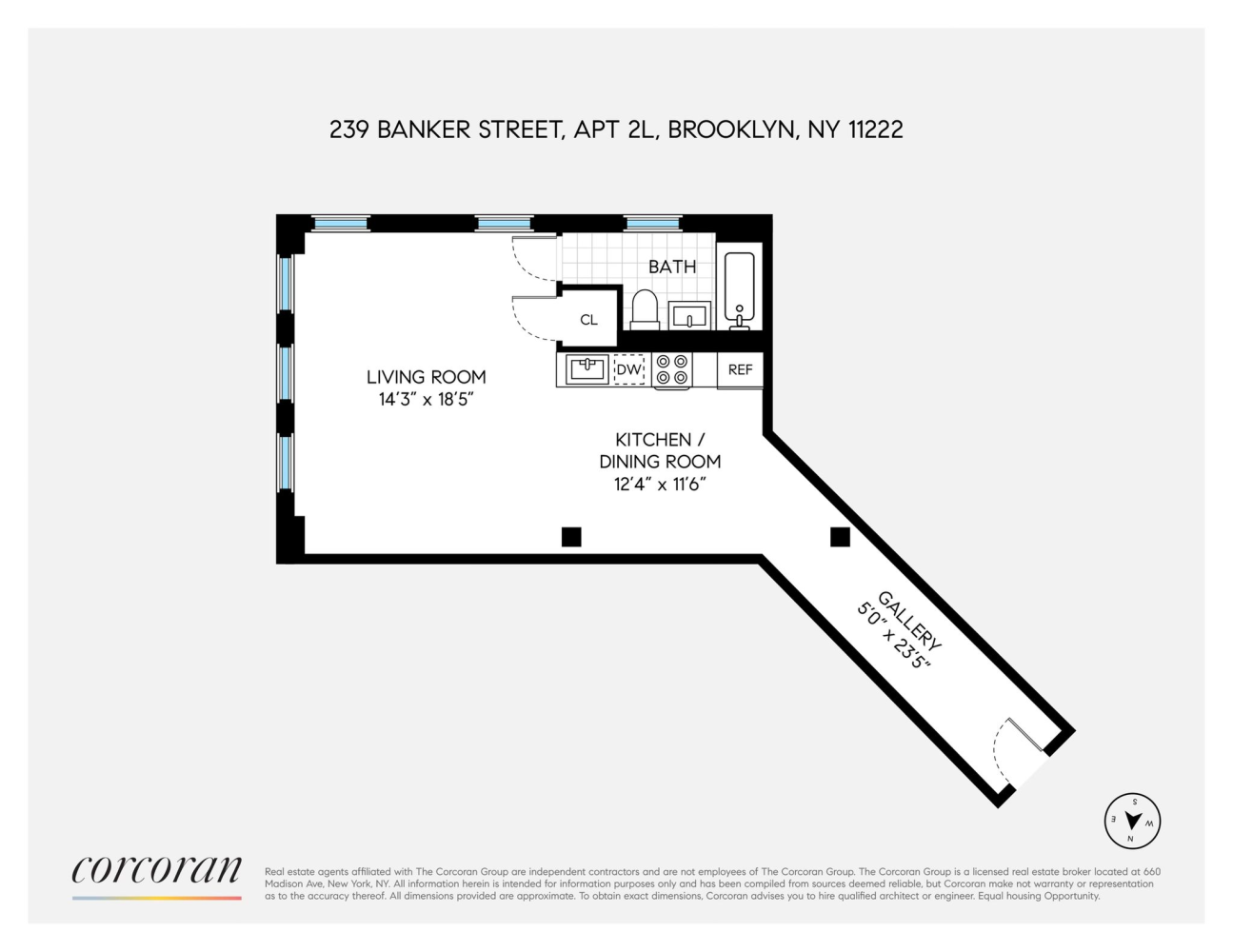 239 BANKER Street 2L