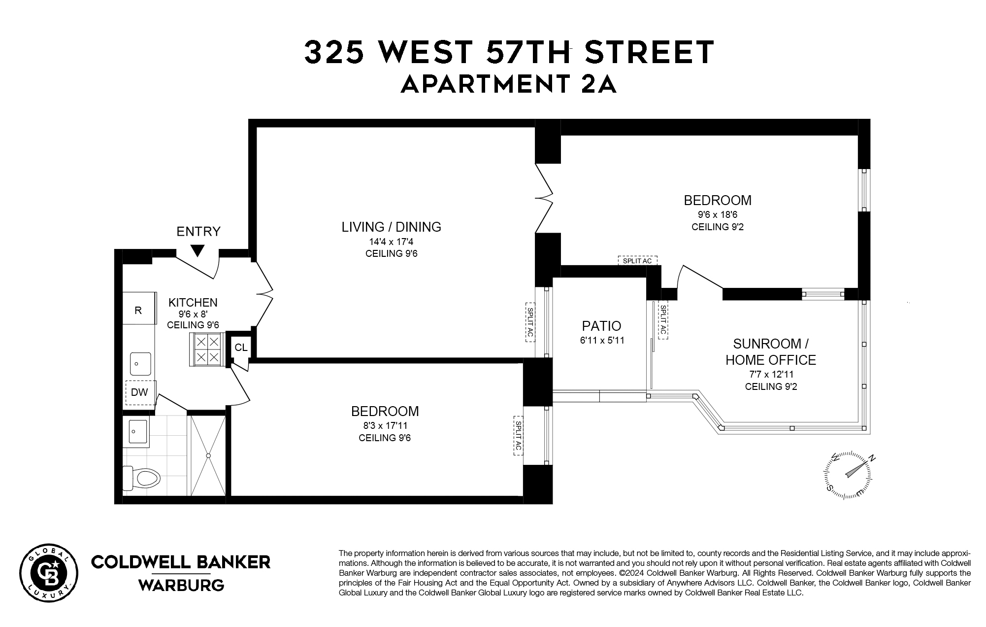 325 W 57TH Street 2A