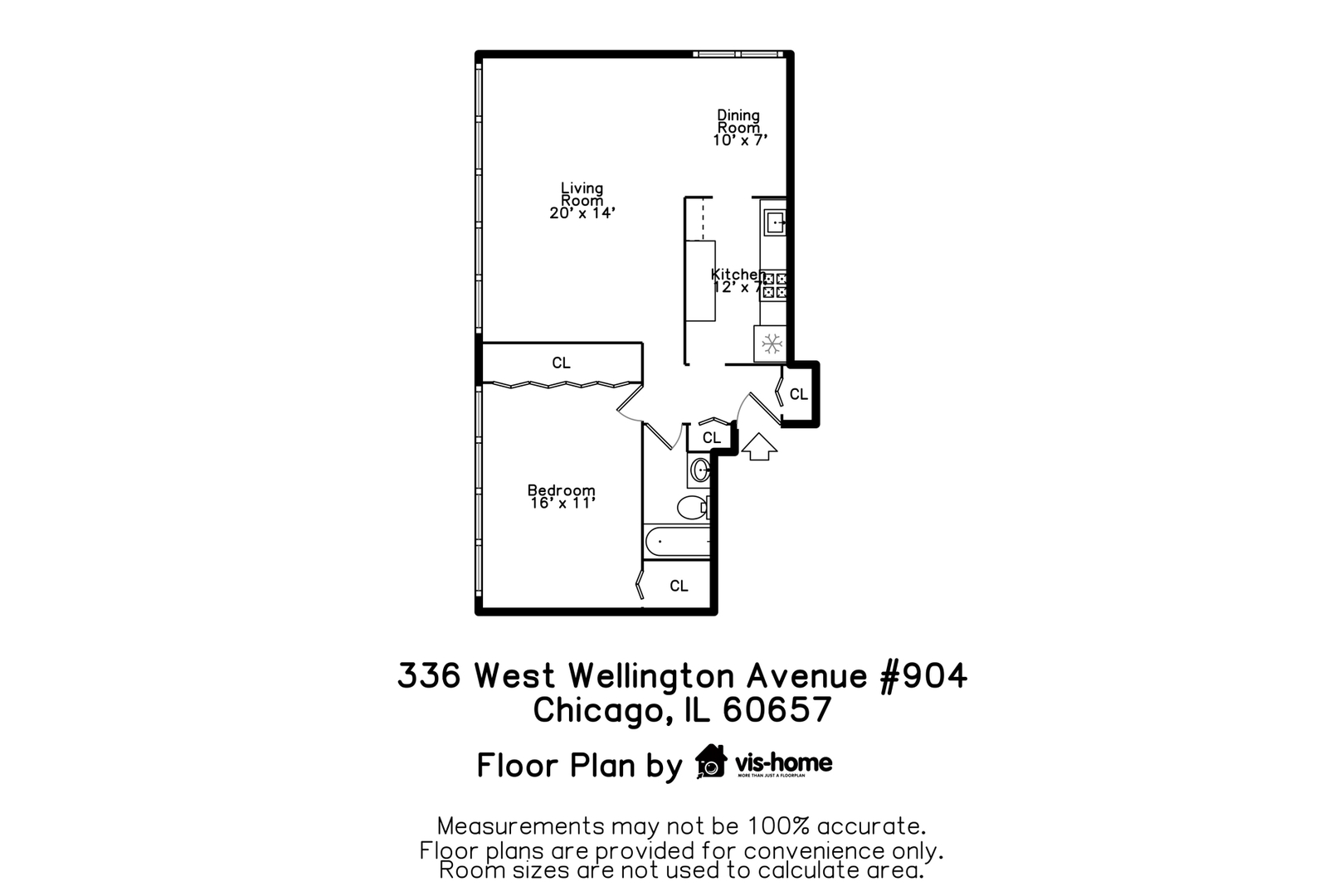 336 W Wellington Avenue Unit: 904