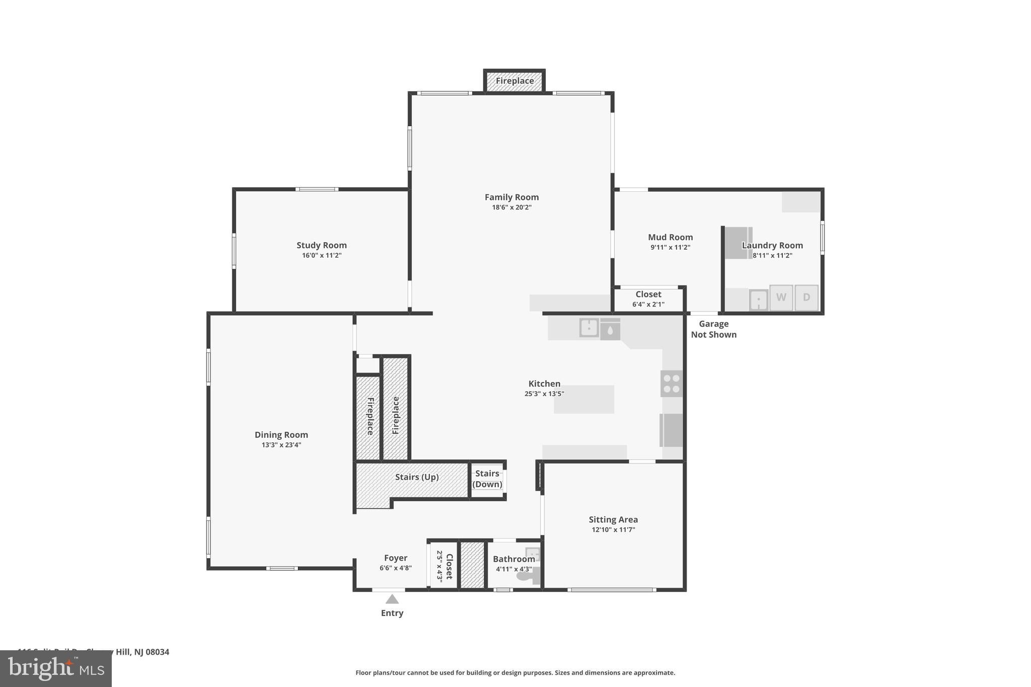 116 SPLIT RAIL DRIVE